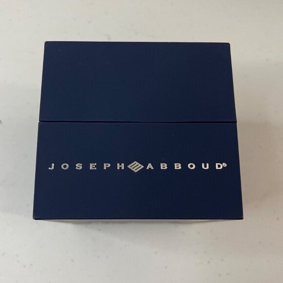 Joseph Abboud Silver-Tone, Blue Strap, Blue Dial, Mens Watch In Original Box - Picture 12 of 13